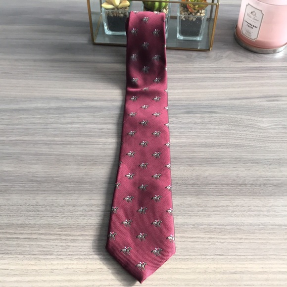 Brand New! 100% Microfiber Tie OTAA - Red - Picture 3 of 6